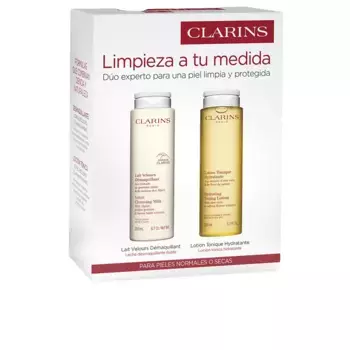 Молочко для лица Leche desmaquillante estuche Clarins, 2 шт.