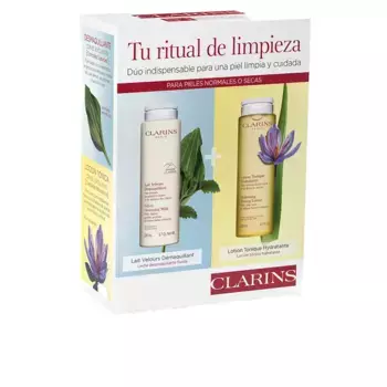 Молочко для лица Leche desmaquillante estuche Clarins, 2 шт.