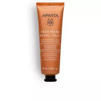 Молочко для лица Mascarilla facial nutritiva reafirmante con jalea real Apivita, 50 мл.