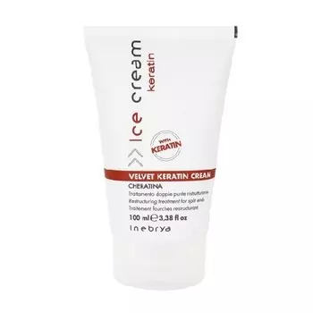 Молочко для секущихся кончиков (кератиновое лечение), 100 мл Inebrya, Keratin