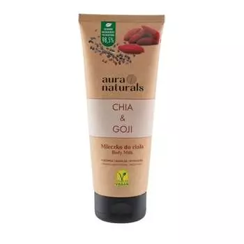 Молочко для тела Aura Naturals с чиа и годжи 200 мл