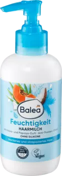 Молочко для волос влага 200 мл. Balea