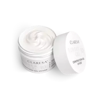 Молочный строительный резиновый гель Claresa