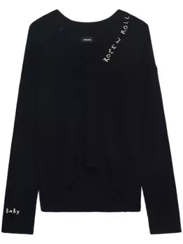 Молочный свитер Zadig&Voltaire, черный