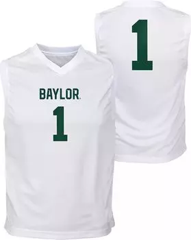 Молодежная белая футболка Gen2 Baylor Bears # 1