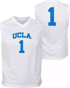 Молодежная белая футболка Gen2 UCLA Bruins # 1, реплика