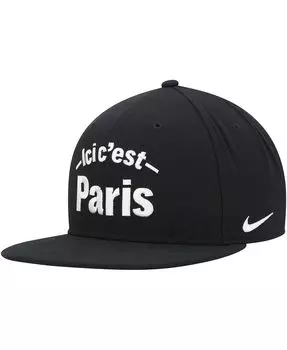 Молодежная черная кепка Paris Saint-Germain Pro Snapback Nike
