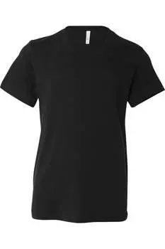 Молодежная футболка BELLA + CANVAS, черный