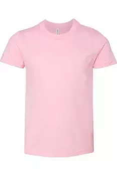 Молодежная футболка BELLA + CANVAS, розовый