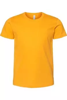 Молодежная футболка BELLA + CANVAS, золотой