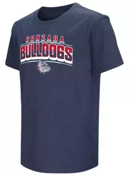 Молодежная футболка Colosseum Gonzaga Bulldogs темно-синего цвета