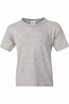 Молодежная футболка Gildan DryBlend, цвет ash