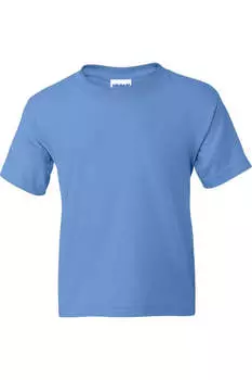 Молодежная футболка Gildan DryBlend, цвет carolina blue