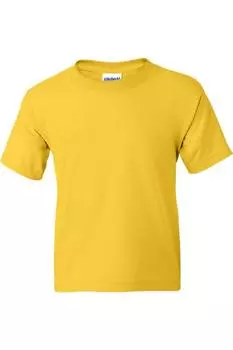 Молодежная футболка Gildan DryBlend, цвет daisy