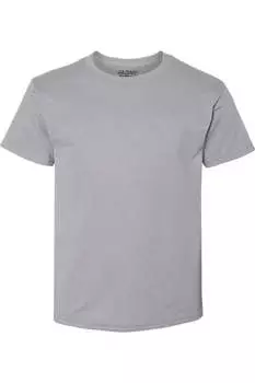 Молодежная футболка Gildan DryBlend, цвет gravel