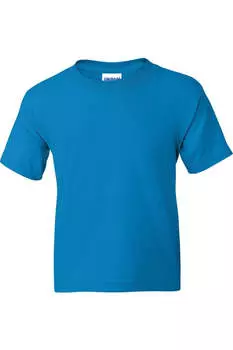 Молодежная футболка Gildan DryBlend, цвет sapphire