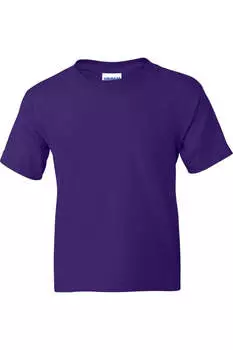 Молодежная футболка Gildan DryBlend, фиолетовый