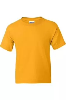 Молодежная футболка Gildan DryBlend, золотой