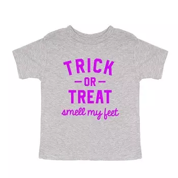 Молодежная футболка с короткими рукавами и рисунком Smell My Feet The Juniper Shop, цвет Heather Grey