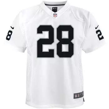 Молодежная игровая майка Nike Josh Jacobs White Las Vegas Raiders Nike