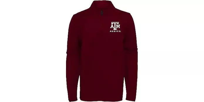 Молодежная куртка Gen2 на молнии 1/4 Texas A&M Aggies Brick