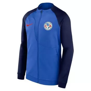 Молодежная куртка Nike Blue Club America 2023/24 Academy Pro Anthem Raglan Performance с молнией во всю длину Nike