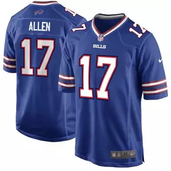 Молодежная майка игрока Nike Josh Allen Royal Buffalo Bills Nike
