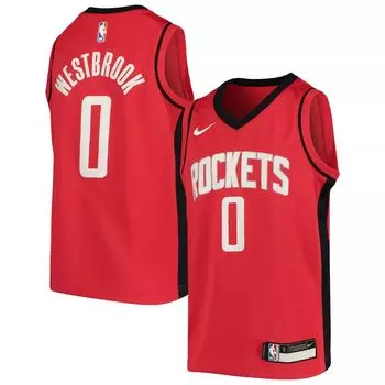 Молодежная майка Nike Russell Westbrook Red Houston Rockets Swingman — Icon Edition Nike