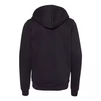 Молодежная толстовка из губчатого флиса с молнией во всю длину Bella+Canvas