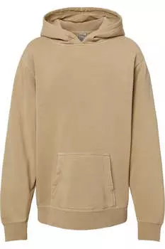 Молодежная толстовка с капюшоном средней плотности с пигментным окрашиванием от Independent Trading Co Independent Trading Co., цвет pigment sandstone