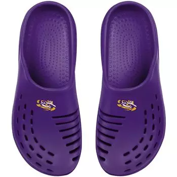 Молодежные фиолетовые сабо LSU Tigers Sunny Day FOCO Unbranded