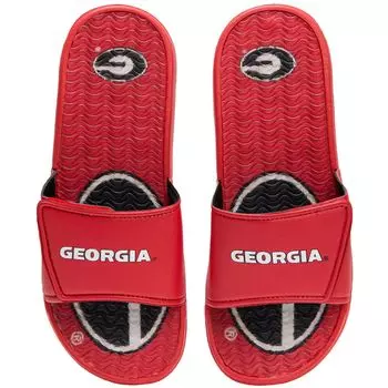 Молодежные гелевые шлепанцы FOCO Georgia Bulldogs Unbranded