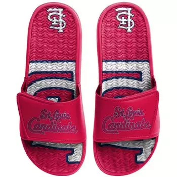 Молодежные гелевые шлепанцы FOCO St. Louis Cardinals Unbranded