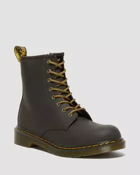 Молодежные кожаные ботинки на шнуровке 1460 Wildhorse Dr. Martens