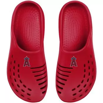 Молодежные красные сабо FOCO Los Angeles Angels Sunny Day Unbranded