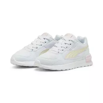Молодежные кроссовки Graviton AC PUMA White Sugared Almond Dewdrop Beige Blue