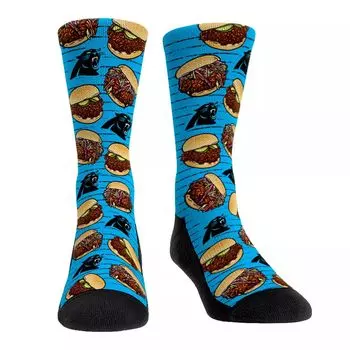 Молодежные носки Rock Em Носки Carolina Panthers Localized Food Crew Unbranded