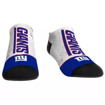 Молодежные носки Rock Em Носки New York Giants Mascot Walkout с низким вырезом Unbranded