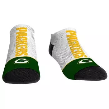 Молодежные носки Rock Em Носки с низким вырезом Green Bay Packers Mascot Walkout Unbranded