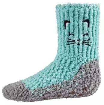 Молодежные носки с вышивкой Northeast Outfitters Crew Crew, цвет Aqua