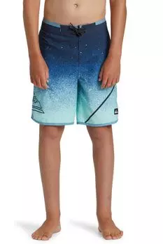 Молодежные плавки из шелка с эффектом омбре для мальчиков Quiksilver, синий