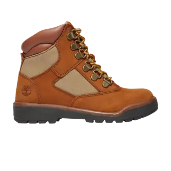 Молодежные полевые ботинки 6 дюймов Timberland, желто-коричневый