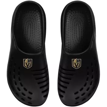 Молодежные сабо FOCO Black Vegas Golden Knights Sunny Day Unbranded