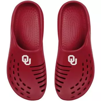 Молодежные сабо FOCO Crimson Oklahoma Earlys Sunny Day Unbranded