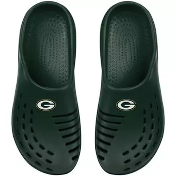 Молодежные сабо FOCO Green Green Bay Packers Sunny Day Unbranded