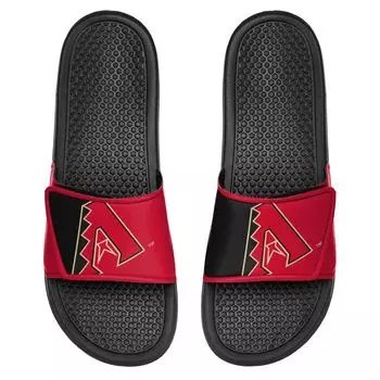 Молодежные шлепанцы Legacy с цветными блоками и большим логотипом FOCO Arizona Diamondbacks Unbranded