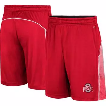 Молодежные шорты Colosseum Scarlet Ohio State Buckeyes Max Colosseum