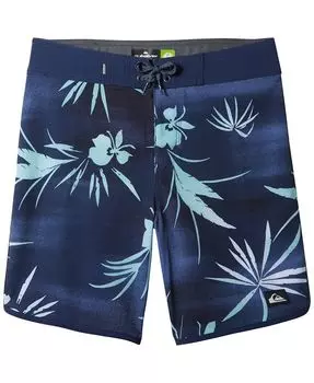 Молодежные шорты для серфинга Big Boys Surfsilk с гребешком 17 дюймов Quiksilver, синий