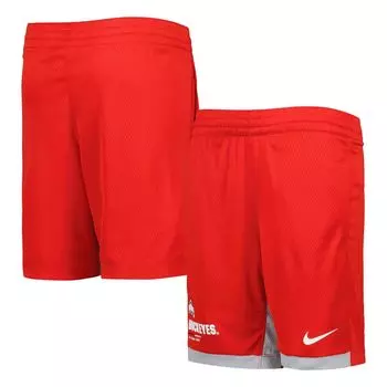 Молодежные шорты Nike Scarlet Ohio State Buckeyes Trophy Performance Nike