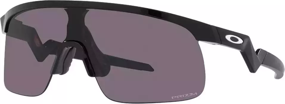 Молодежные солнцезащитные очки Oakley с резистором, цвет Polished Black/Prizm Grey